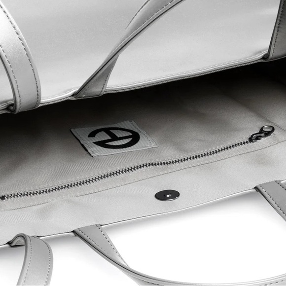 Telfar Medium Shopping Bag Silver - Picture 2 of 7